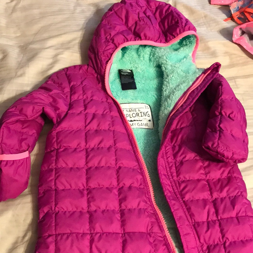 North face snowsuit